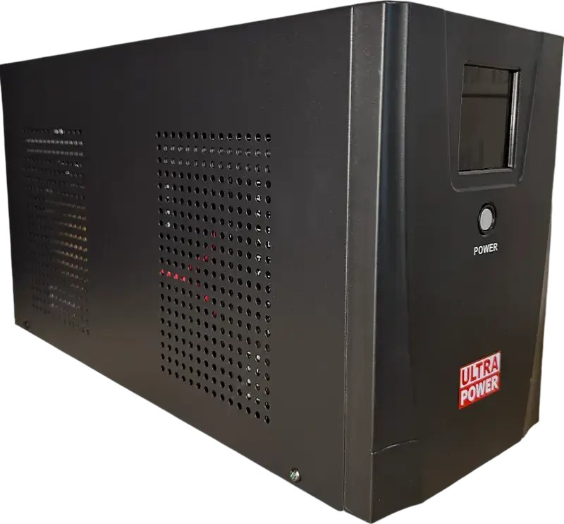 SSBUltra Power Line Interactive UPS 3000 VA, CPU Controlled with 3-Step AVR, Metal Case, LCD Display, USB Connectivity, Uninterruptible Power Supply