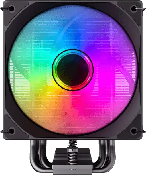 Gamemax Sigma 550 Infinity Tower CPU Air Cooler, 220W TDP, 5x6mm Heat Pipes, ARGB Infinity Lighting, 120mm PWM Fan, Compatible with Intel LGA1851/1700 and AMD AM5/AM4