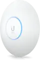 Acces Point Ubiquiti UniFi U6+ WiFi 6, Dual-Band 2.4/5 GHz, 2402 Mbps, 2x2 MU-MIMO, Alimentare PoE, 300+ Clienti, Montare Tavan/Perete, Alb
