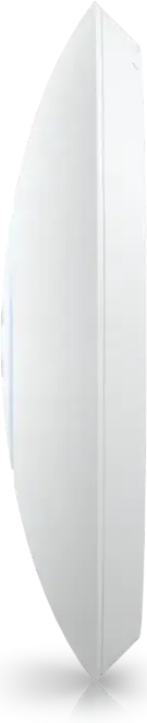 Acces Point Ubiquiti UniFi U6+ WiFi 6, Dual-Band 2.4/5 GHz, 2402 Mbps, 2x2 MU-MIMO, Alimentare PoE, 300+ Clienti, Montare Tavan/Perete, Alb