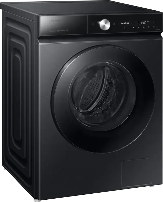 Samsung WW11FB8B95GBUA Front-load Washing Machine, 11kg, Digital Inverter, AI Ecobubble, Steam Cleaning, 1400 rpm, Energy Class A, Black, SmartThings