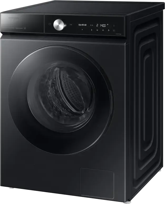 Samsung WW11FB8B95GBUA Front-load Washing Machine, 11kg, Digital Inverter, AI Ecobubble, Steam Cleaning, 1400 rpm, Energy Class A, Black, SmartThings