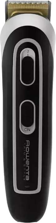 Rowenta TN9140F4 Trim & Style 13-in-1 Multi-Trimmer, Titanium Stainless Steel Blades, 26 Length Settings 0.5-18mm, Li-Ion Battery, Wet & Dry, Black/Silver