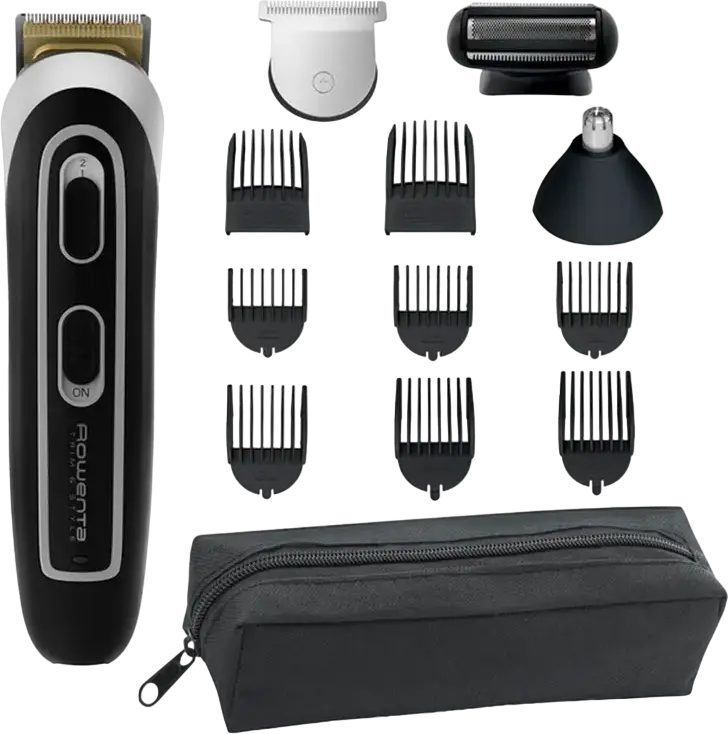 Trimmer pentru bărbați Rowenta 13-in-1 Trimmer TN9140F4, Negru | Argintiu