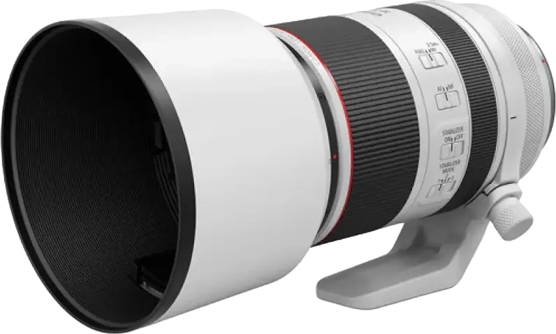 Obiectiv Telezoom Canon RF 70-200mm f/2.8L IS USM pentru Full Frame și APS-C, Autofocus Dual Nano USM, Stabilizare Imagine 5 trepte, Rezistent la intemperii
