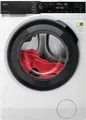 AEG LFR83846OE Series 8000 Ruby Front-Load Washing Machine, 8kg, 1400rpm, Energy Class A, UniversalDose, ProSteam, PreciseWash, Wi-Fi, White/Black