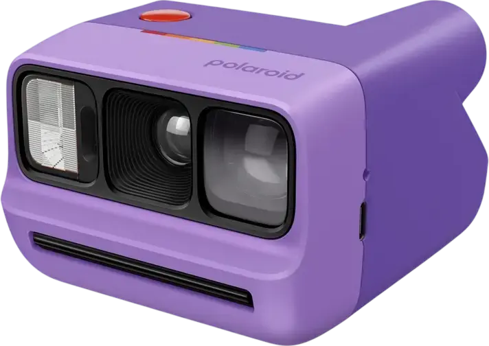 Аналоговая моментальная камера Polaroid Go Generation 3, фиолетовый, ABS-пластик и поликарбонат, USB Type-C, селфи-зеркало, таймер, двойная экспозиция