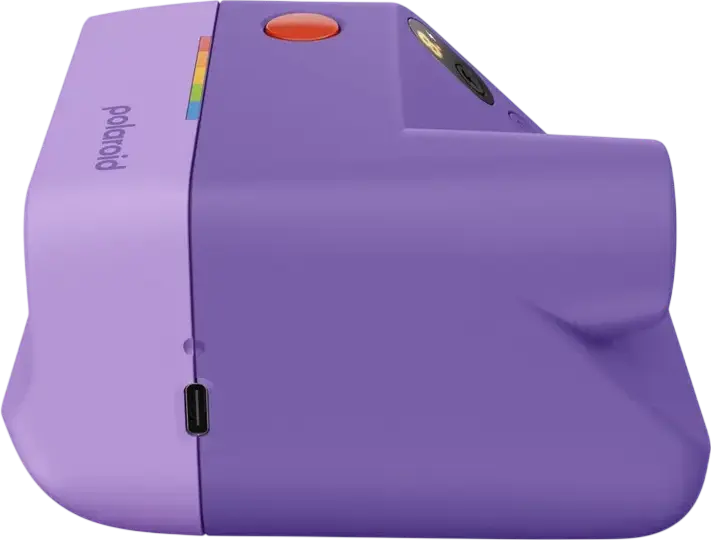 Аналоговая моментальная камера Polaroid Go Generation 3, фиолетовый, ABS-пластик и поликарбонат, USB Type-C, селфи-зеркало, таймер, двойная экспозиция