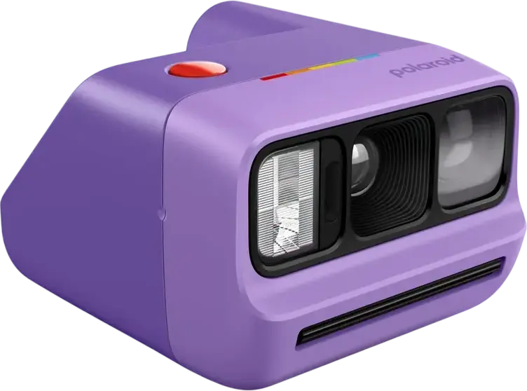 Аналоговая моментальная камера Polaroid Go Generation 3, фиолетовый, ABS-пластик и поликарбонат, USB Type-C, селфи-зеркало, таймер, двойная экспозиция