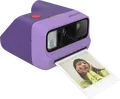 Аналоговая моментальная камера Polaroid Go Generation 3, фиолетовый, ABS-пластик и поликарбонат, USB Type-C, селфи-зеркало, таймер, двойная экспозиция