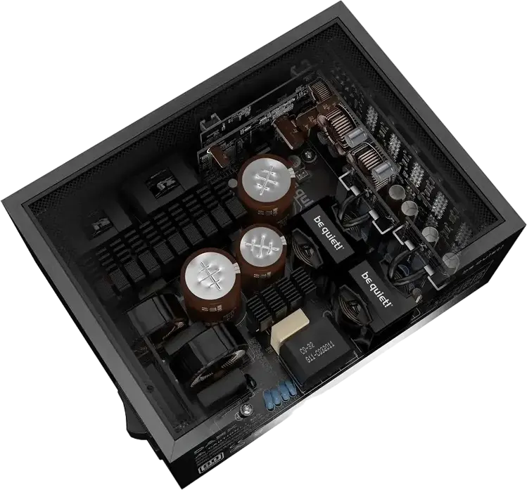 be quiet! Dark Power Pro 13 1600W PSU, 80 PLUS Titanium, ATX 3.1, Fully Modular, PCIe 5.1 12V-2x6, Silent Wings Fan, BN332