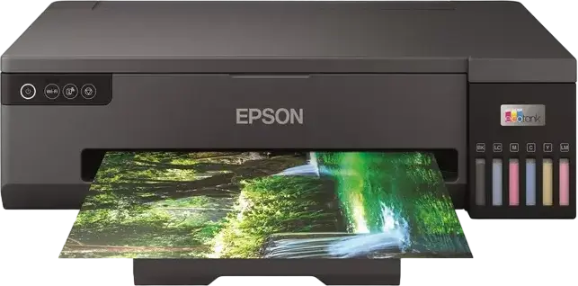 Epson EcoTank L18050 A3+ Ink Tank Photo Printer, 6-Color Dye Ink, 5760 x 1440 DPI, Wireless Wi-Fi Direct, CD/DVD & PVC ID Card Printing