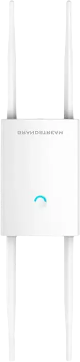 Grandstream GWN7630LR Outdoor Long-Range Wi-Fi Access Point, 802.11ac Wave-2, Dual-band 4x4:4 MU-MIMO, 2.33 Gbps, 2x Gigabit Ports, PoE+, White