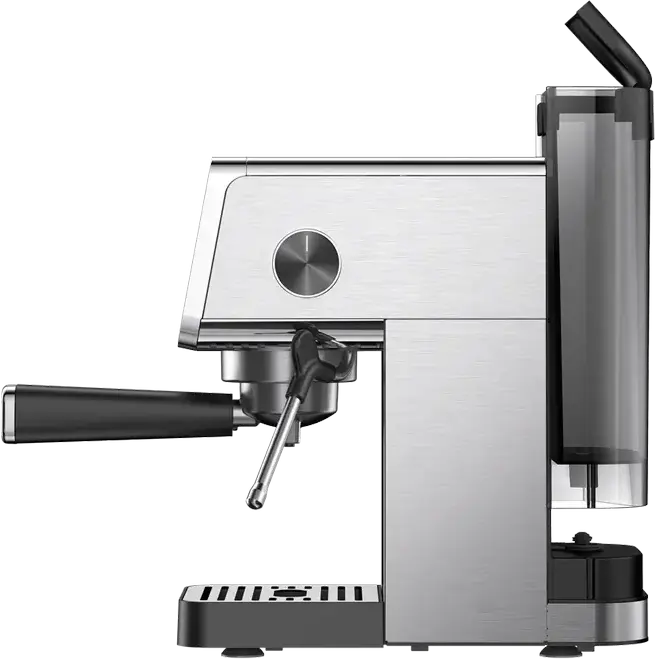 Xiaomi BHR9798EU Semi-automatic Espresso Machine, 20 Bar Pump Pressure, 1350W, Stainless Steel Housing, Manual Milk Frother, 0.9L Tank, Grey