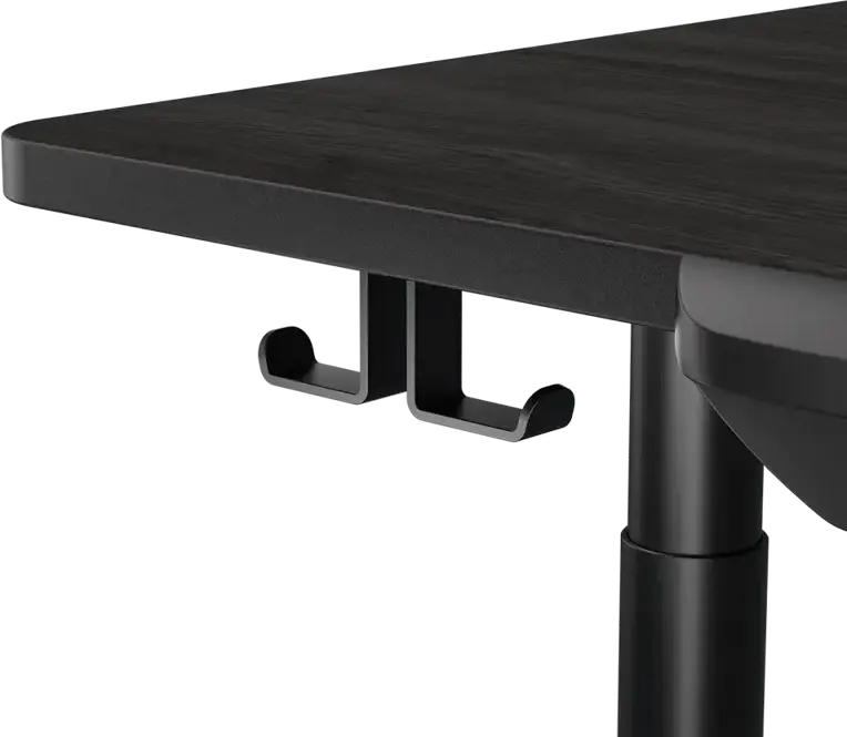 Birou Gaming Electric Cougar E-Odyssey CGR-E-ODYSSEY150, Reglaj Înălțime Dual Motor 730-1180mm, Blat Lemn 150cm, Pegboard și Compartimente, Negru