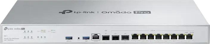 Router VPN TP-Link Omada Pro G611, CPU Quad-core 2.2GHz, 4GB DDR4, Porturi 10G SFP+, 8x Gigabit RJ45, Alimentare Duala Redundanta, Rack Mountable