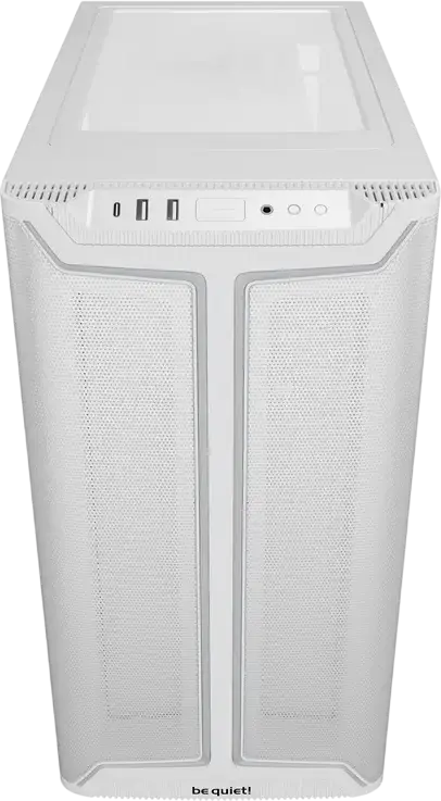 be quiet! Pure Base 501 DX Midi-Tower Case White, ATX/M-ATX/Mini-ITX, Tempered Glass, 3x 140mm PWM Fans, ARGB Lighting, USB-C 3.2 Gen 2, BGW77