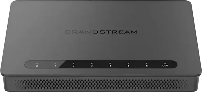 Grandstream GWN7002 Multi-WAN Gigabit VPN Router, 4x GbE RJ45, 2x SFP Ports, PoE Input/Output, DPI Traffic Management, Embedded Controller for 150 APs