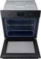 Samsung NV68A1110BB Built-in Electric Oven, 68L Volume, Class A Energy Efficiency, 7 Heating Modes, Steam Cleaning, LED Display, Black