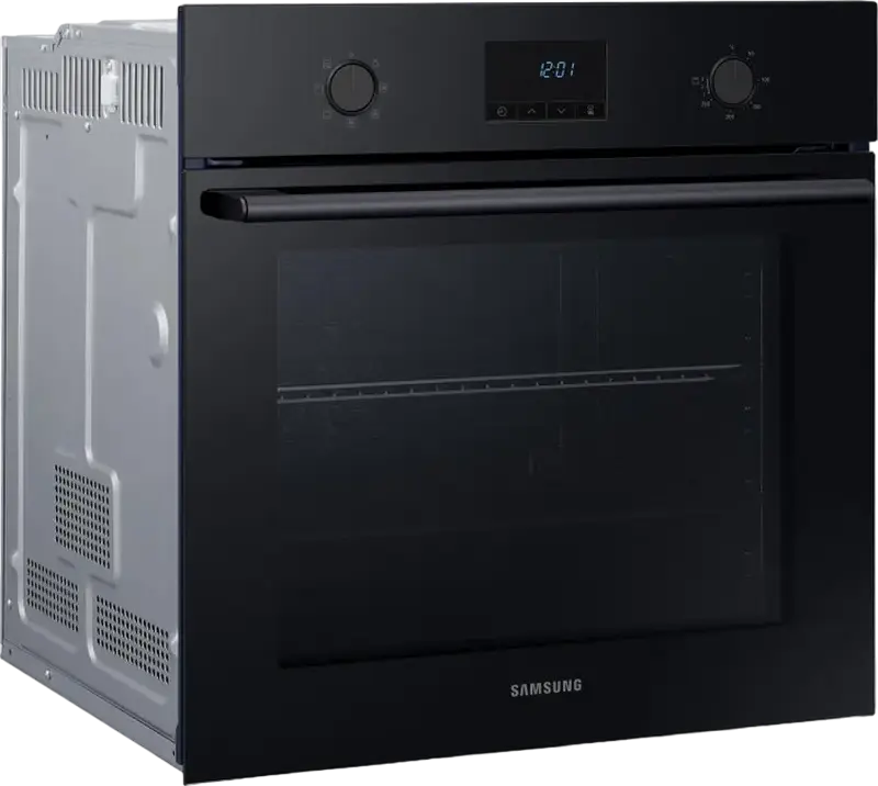 Samsung NV68A1110BB Built-in Electric Oven, 68L Volume, Class A Energy Efficiency, 7 Heating Modes, Steam Cleaning, LED Display, Black