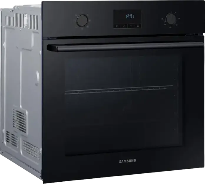 Samsung NV68A1110BB Built-in Electric Oven, 68L Volume, Class A Energy Efficiency, 7 Heating Modes, Steam Cleaning, LED Display, Black