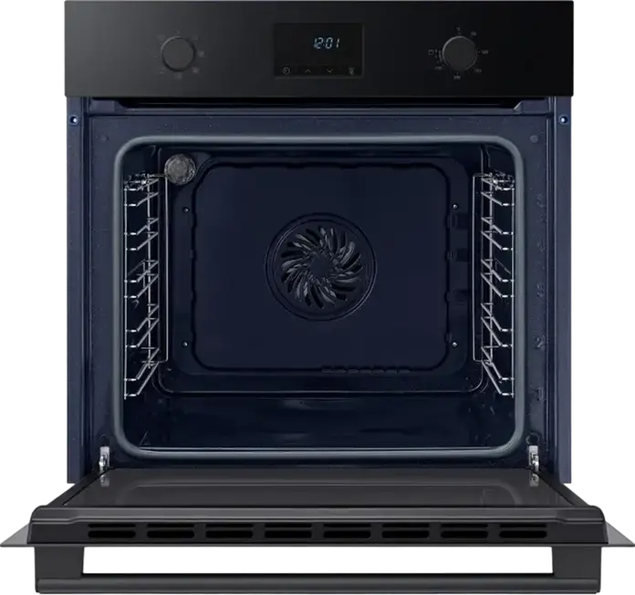 Samsung NV68A1110BB Built-in Electric Oven, 68L Volume, Class A Energy Efficiency, 7 Heating Modes, Steam Cleaning, LED Display, Black