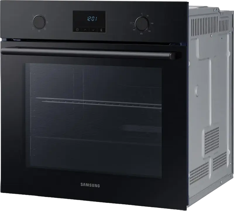 Samsung NV68A1110BB Built-in Electric Oven, 68L Volume, Class A Energy Efficiency, 7 Heating Modes, Steam Cleaning, LED Display, Black