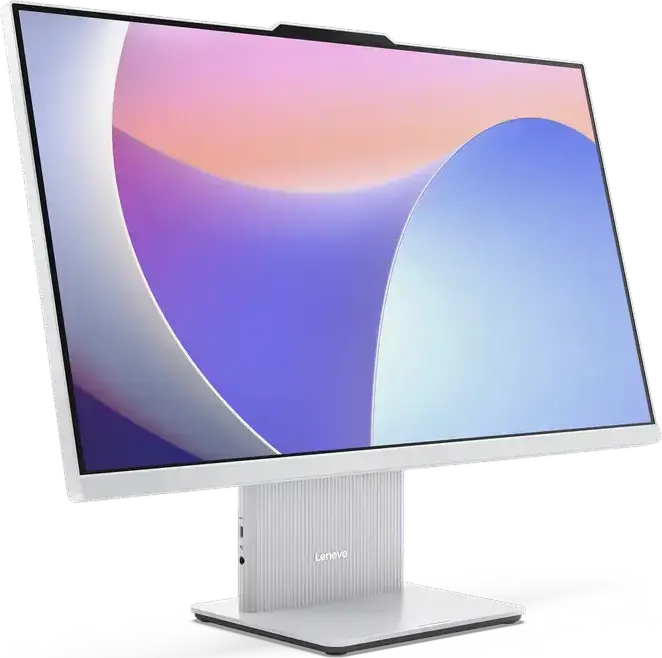 PC All-in-One Lenovo IdeaCentre AIO 27IRH9, Intel Core 9 270H, 32GB RAM DDR5, SSD 1TB, Ecran 27" WQHD IPS, Cloud Grey, Aluminiu și Plastic, Fără SO
