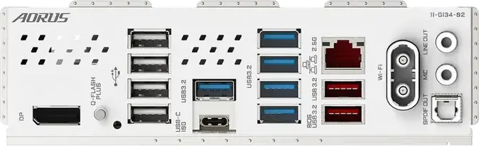 Placa de bază Gigabyte B850 AORUS ELITE WIFI7 ICE AM5 AMD B850 ATX DDR5 256GB PCIe 5.0 M.2 Wi-Fi 7 Bluetooth 5.4 Alb/Argintiu