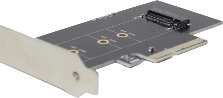 Adaptor Gembird PEX-M2-01 M.2 NVMe la PCI-Express x4 V3.0, Suportă Formate 2230/2242/2260/2280, Key M/B+M, Bootable UEFI, Include Bracket Low Profile
