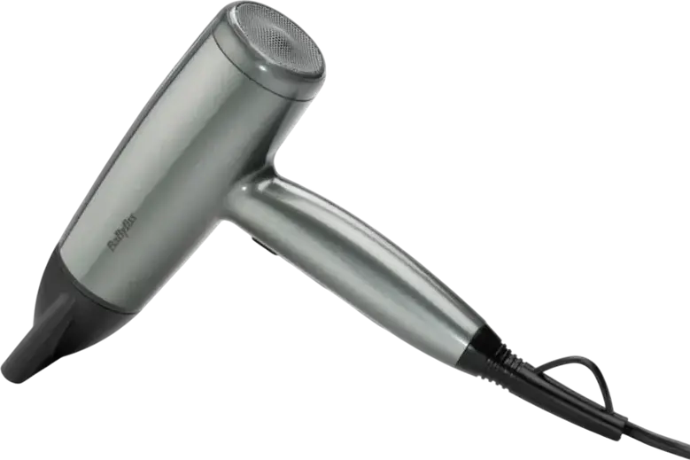 BaByliss Xanadu D581E Hair Dryer 2100W Ceramic Ionic Technology with Slim Concentrator Nozzle and Cool Shot Grey