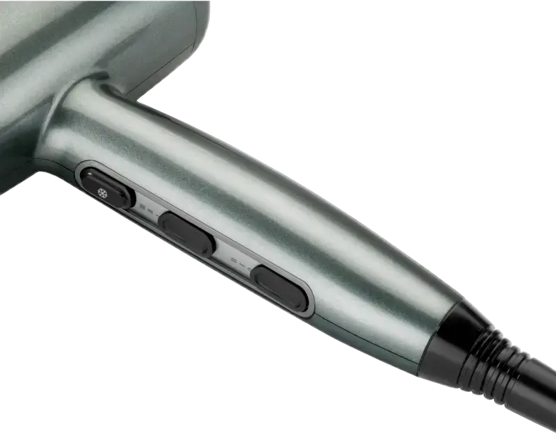 BaByliss Xanadu D581E Hair Dryer 2100W Ceramic Ionic Technology with Slim Concentrator Nozzle and Cool Shot Grey