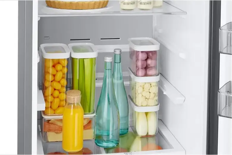 Samsung RB38C774DB1 Free-standing Combi Refrigerator, No Frost, Digital Inverter, SpaceMax, 390L Net Volume, SmartThings Wi-Fi, Color: Black, 59.5x203x65.8 cm