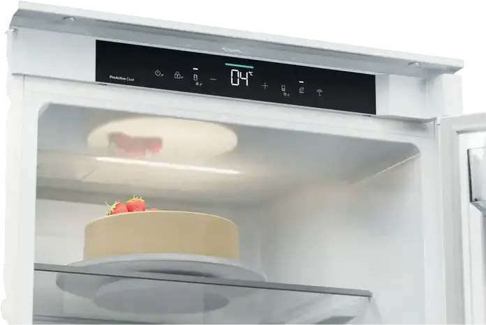 Candy ECNBQT3518E Fresco 400 Built-in Combi Refrigerator, Total No Frost, 251L Capacity, hOn Smart Control, Circle Fresh, White, 177.2x54x55 cm