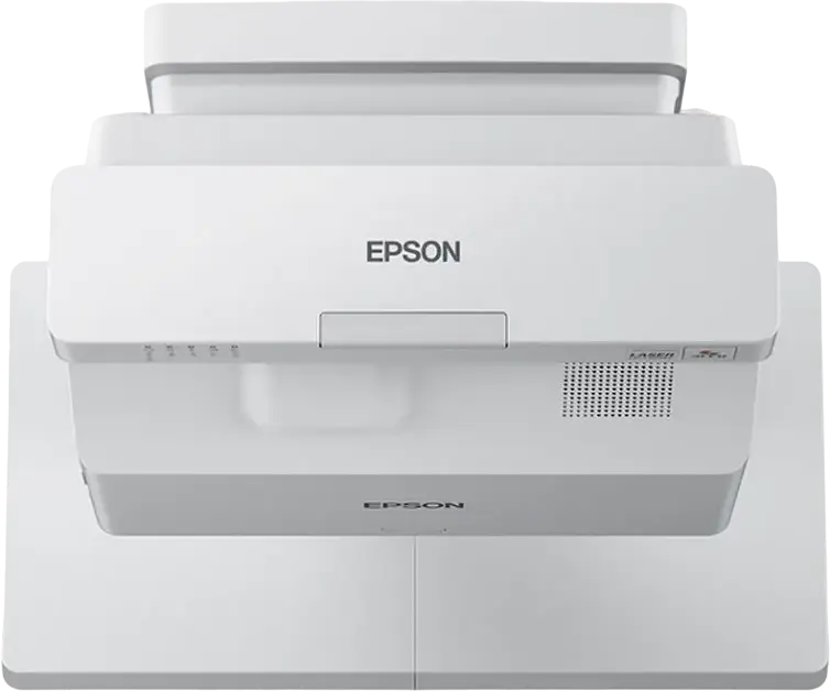 Proiector Laser cu Proiecție Ultra Scurtă Epson EB-720, 3LCD XGA (1024x768), 3800 Lumeni, Contrast 2.5M:1, Wi-Fi, Miracast, HDMI, Difuzor 16W, Alb