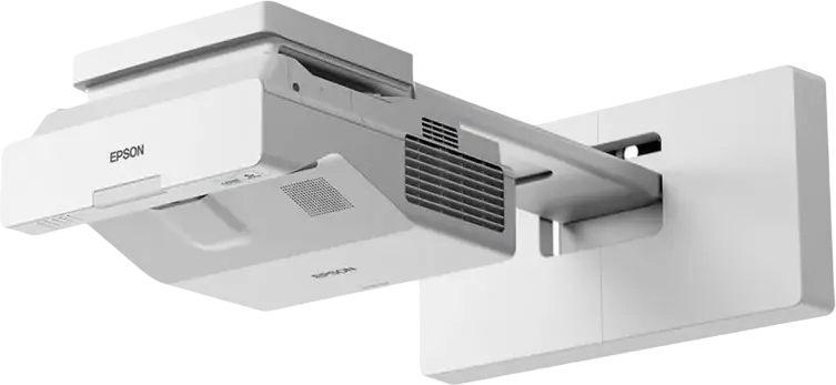 Proiector Laser cu Proiecție Ultra Scurtă Epson EB-720, 3LCD XGA (1024x768), 3800 Lumeni, Contrast 2.5M:1, Wi-Fi, Miracast, HDMI, Difuzor 16W, Alb