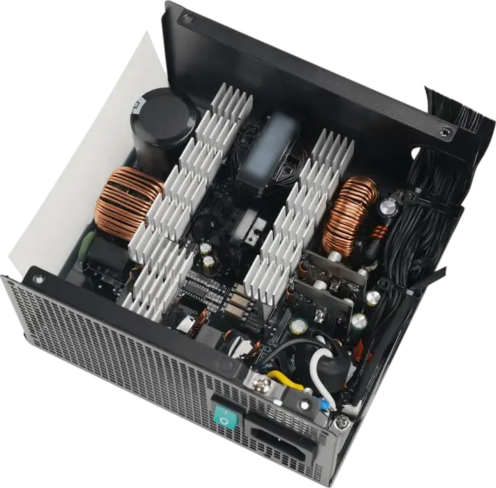 Sursă Alimentare Deepcool PL800D 800W, ATX 12V 3.1, 80 PLUS Bronze, Non-Modulară, Conector PCIe 5.1 12V-2x6, PFC Activ, Ventilator Hydro-Bearing 120mm, Negru