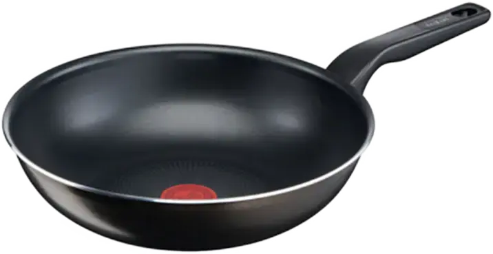 Tigaie WOK Tefal C3841953, 28cm, Negru