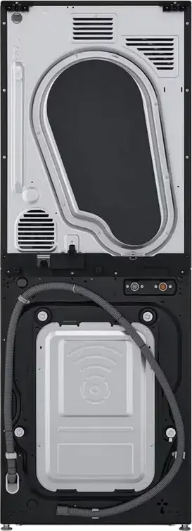 Стирально-сушильная машина LG WashTower WT1210BBF, 12кг/10кг, AI DD, TurboWash 360, Dual Inverter Heat Pump, ThinQ, Center Control, Черный