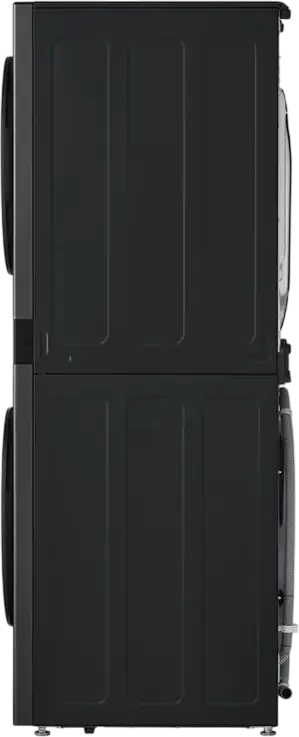 Стирально-сушильная машина LG WashTower WT1210BBF, 12кг/10кг, AI DD, TurboWash 360, Dual Inverter Heat Pump, ThinQ, Center Control, Черный