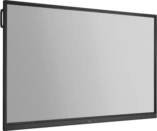 Интерактивная панель NEC MultiSync CB751Q 75", сенсорный экран для коллаборации 4K UHD IPS, мультитач 20 точек, 2ГБ ОЗУ, 16ГБ ПЗУ, черный