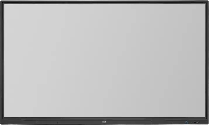 Интерактивная панель NEC MultiSync CB751Q 75", сенсорный экран для коллаборации 4K UHD IPS, мультитач 20 точек, 2ГБ ОЗУ, 16ГБ ПЗУ, черный
