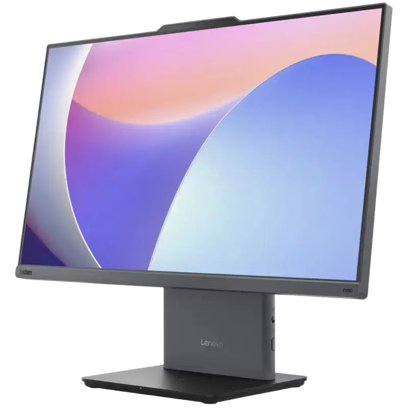 Lenovo ThinkCentre neo 50a Gen 5 All-in-One PC, 23.8" FHD IPS Touchscreen, Intel Core i7-13620H, 16GB DDR5 RAM, 512GB SSD, Wi-Fi 6, Luna Grey