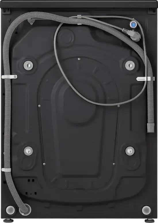 Hisense WF7S1247BB Front-Load Washing Machine, 12 kg Capacity, Class A Energy Efficiency, 1400 rpm Spin Speed, AI Super Wash, Smart Dosing, Wi-Fi, Black