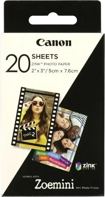 Hârtie fotografică Canon ZINK™, А8