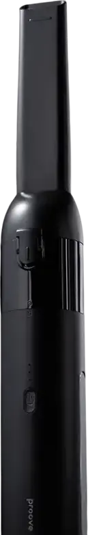 Proove Void Assistant C3 Handheld Car Vacuum Cleaner, 17000 Pa Suction, 6000 mAh Battery, HEPA Filter, USB-C Charging, LED Light, Black