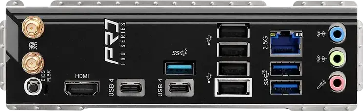 Placa de baza ASRock X870 PRO-A WIFI AM5 ATX Chipset AMD X870 DDR5 8000+MHz PCIe 5.0 USB4 Wi-Fi 7 Bluetooth 5.4 pentru Ryzen Serii 9000 8000 7000