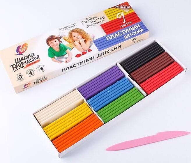 Pasta de modelat Scoala Creatiei 9cul 29C 1762-08 Луч
