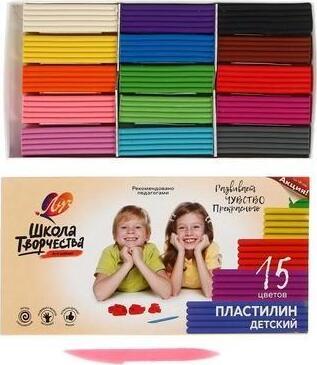 Pasta de modelat Scoala Creatiei 15cul 29C 1764-08 Луч