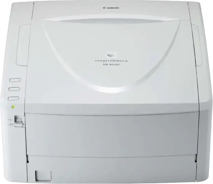 Scaner de documente cu alimentare automată Canon DR-6010C, A4, Alb